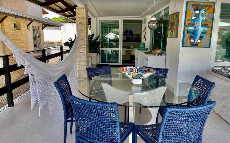 Casa de luxo em Porto de Galinhas com funcionária a 50 m do mar Exterior foto