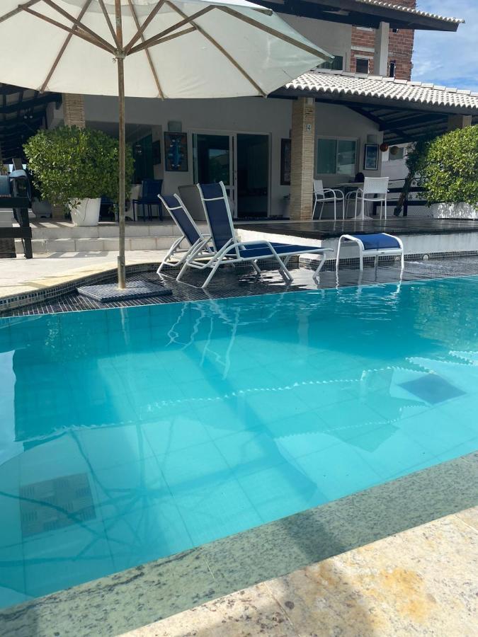 Casa de luxo em Porto de Galinhas com funcionária a 50 m do mar Exterior foto